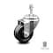 Service Caster 3.5 Inch Phenolic Wheel Swivel 10mm Threaded Stem Caster SCC-TS20S3514-PHR-M1015 - alternate 1